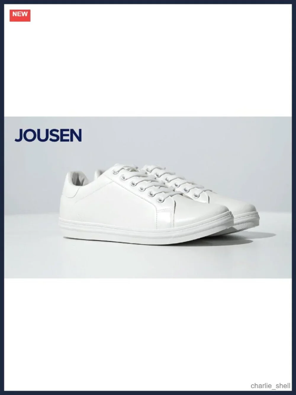 N/A white sneakers
